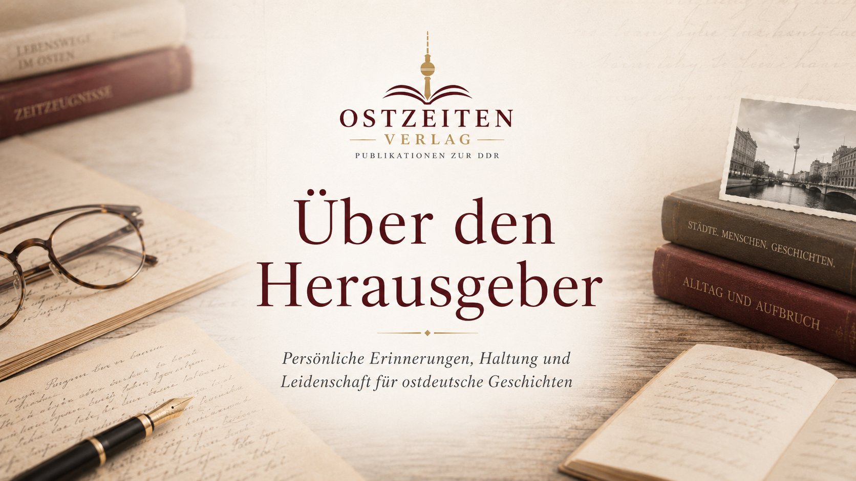 Über den Herausgeber – Persönliche Erinnerungen, Haltung und Leidenschaft